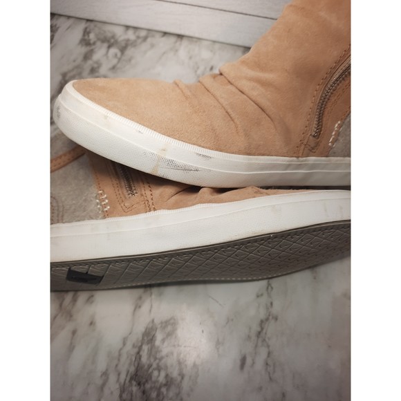 Sperry Shoes Slouchy Suede and Fabric Sneaker Boots Sze  7 - Picture 7 of 11